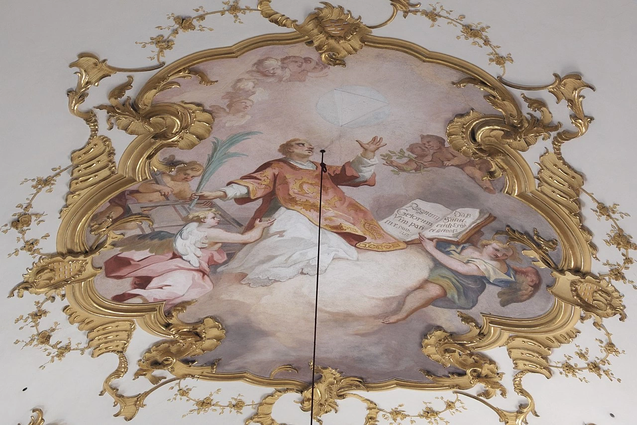 Johann Baptist Zimmermann 48 Affreschi di San Lorenzo 1