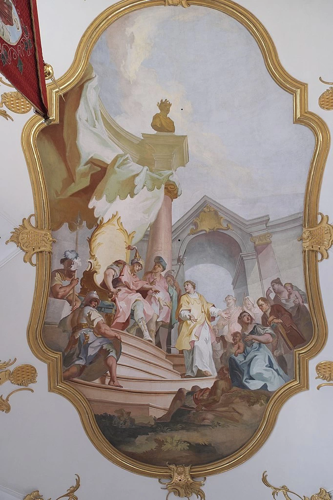 Johann Baptist Zimmermann 49 Affreschi di San Lorenzo 2