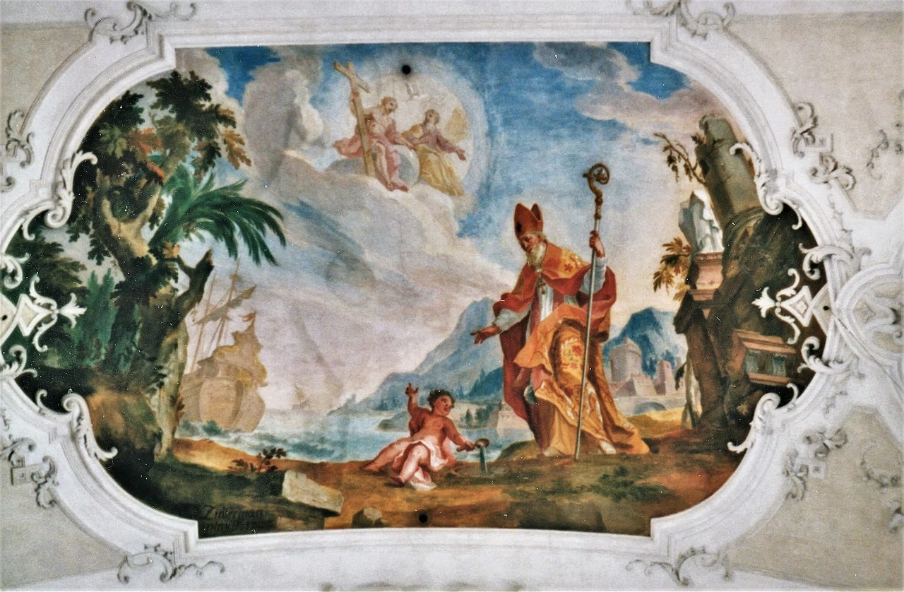 Johann Baptist Zimmermann 53 Affreschi di San Pietro e Paolo 2
