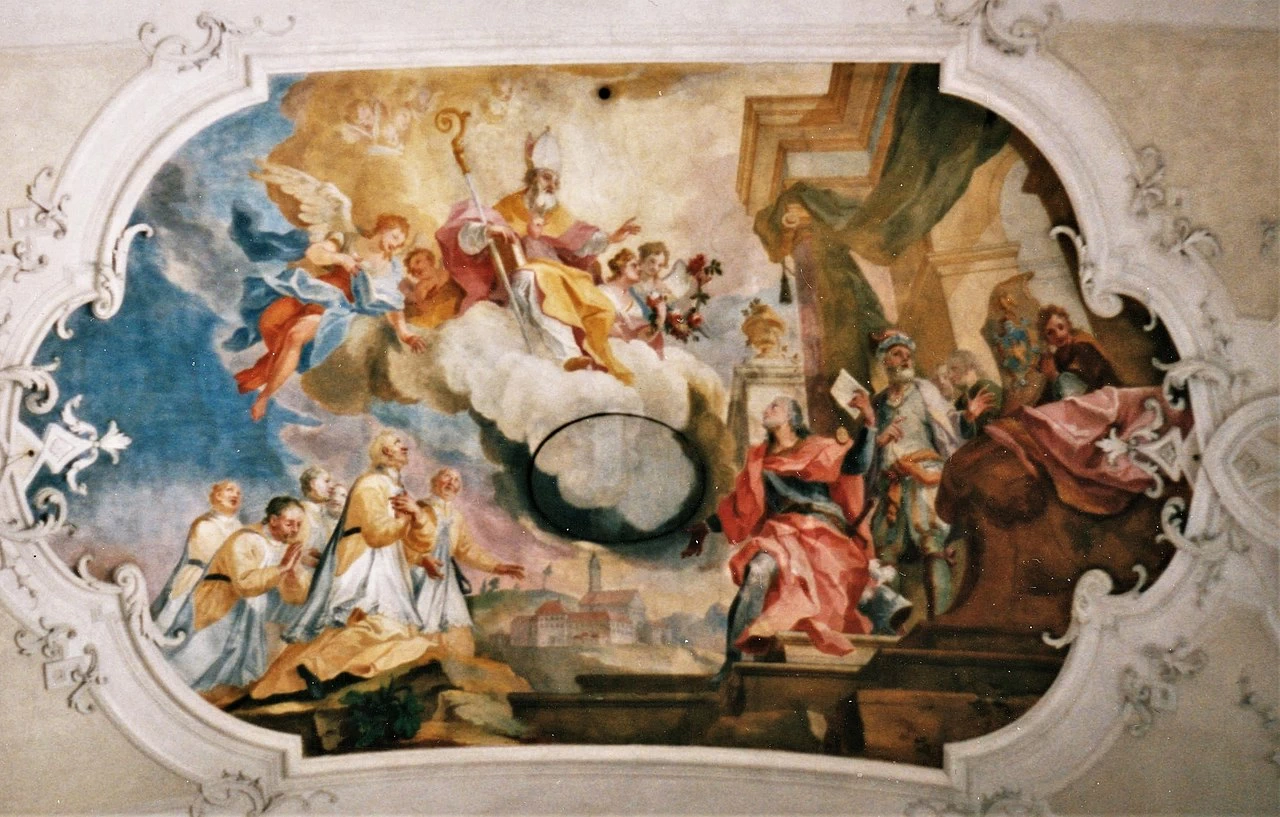 Johann Baptist Zimmermann 54 Affreschi di San Pietro e Paolo 3