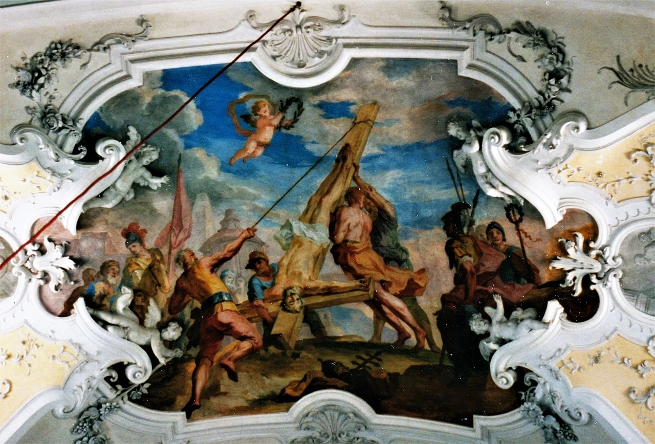 Johann Baptist Zimmermann 56 Affreschi di San Pietro e Paolo 5