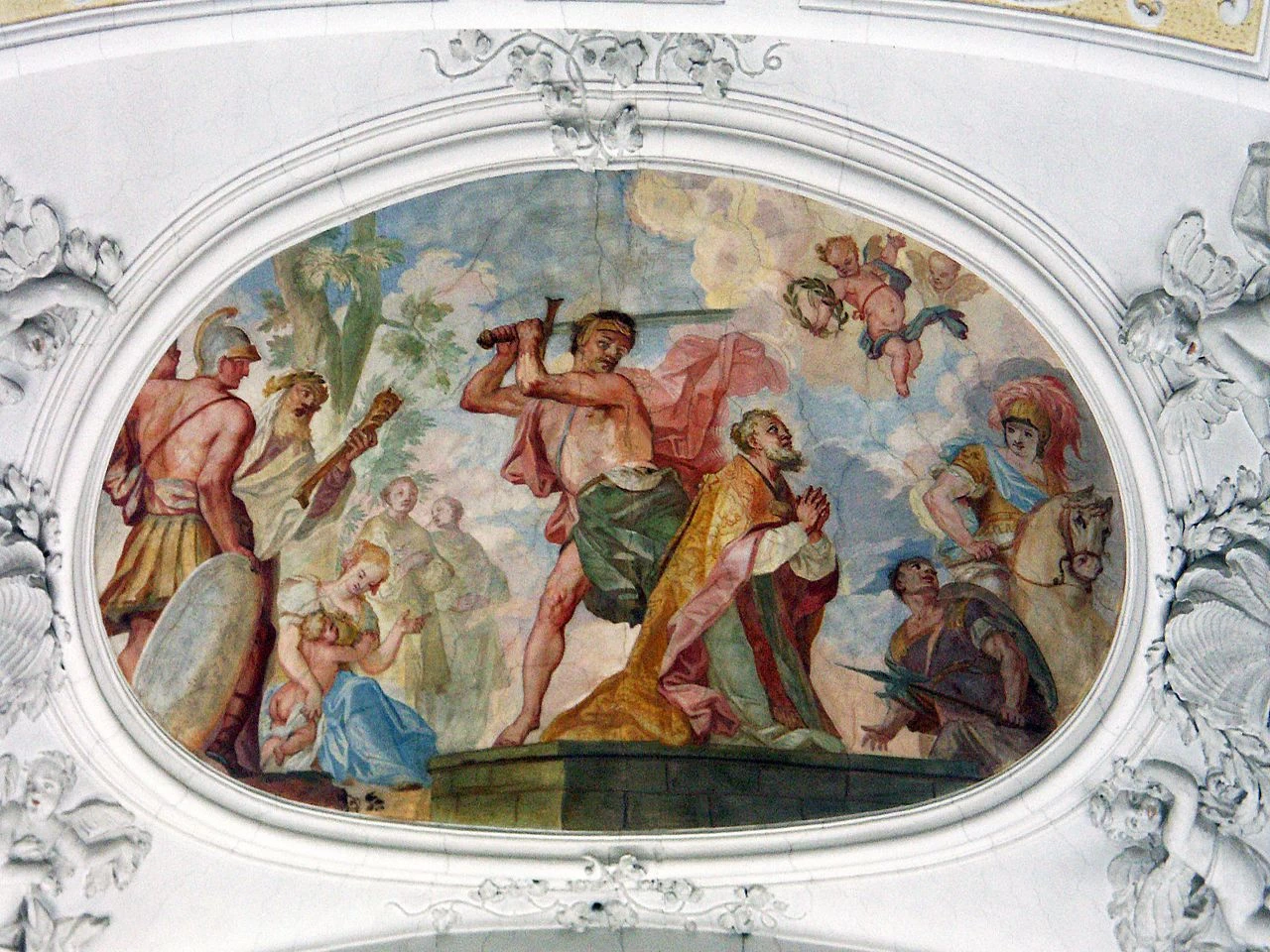 Johann Baptist Zimmermann 58 Affreschi di San Sisto 1