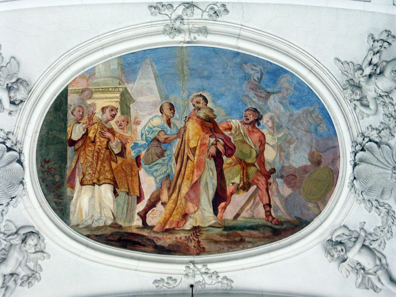Johann Baptist Zimmermann 59 Affreschi di San Sisto 2