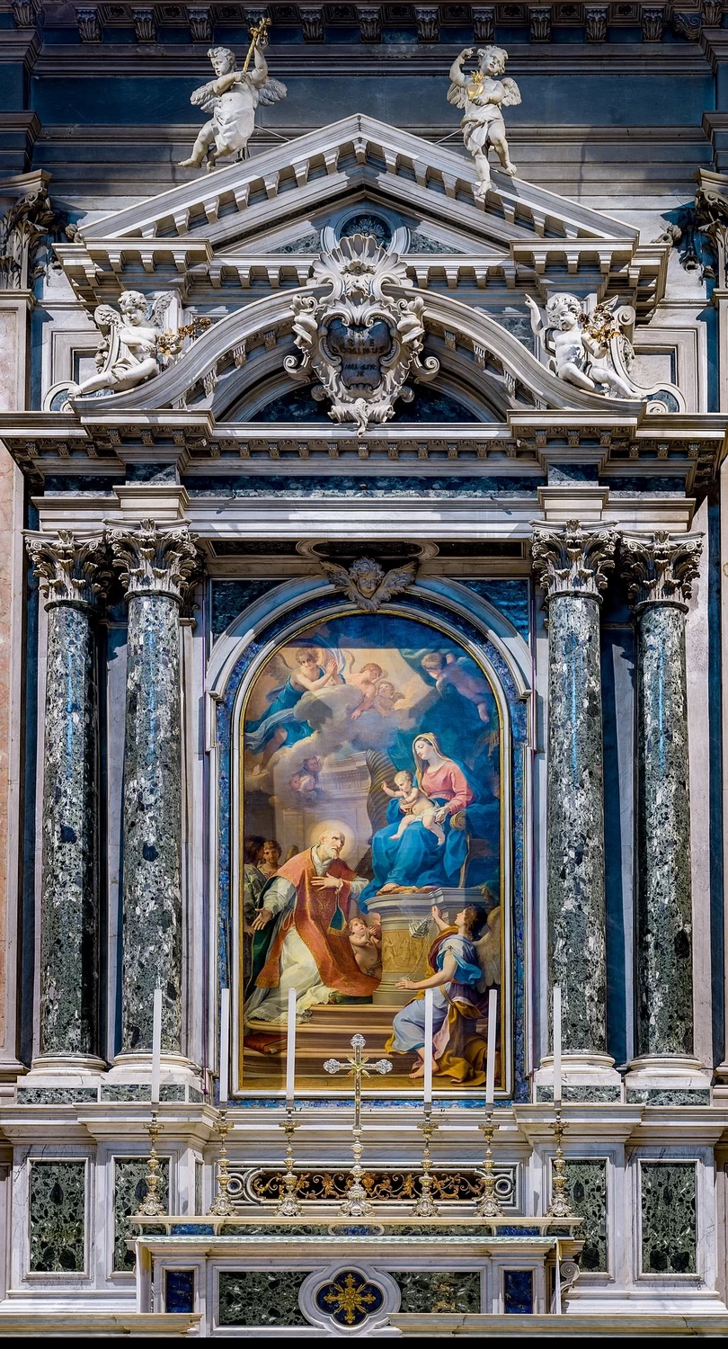 Giacomo Zoboli 49 Chiesa di Santa Maria della Pace altare San Filippo Neri Giacomo Zoboli Brescia