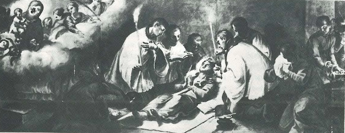 Giacomo Zoboli 60 San Stanislao, la morte di Sant'Andrea al Quirinale