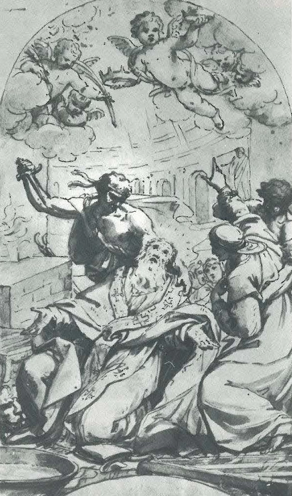 Giacomo Zoboli 67 Martirio di sant'Eleuferio studio