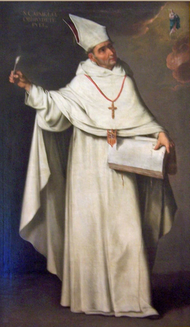 San Carmelo, vescovo di Teruel Museo di Belle Arti di Siviglia