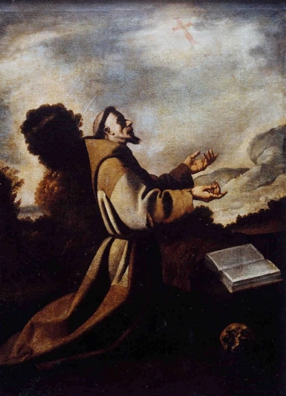 Visione di San Francesco d'Assisi Museo delle Belle Arti di Bilbao