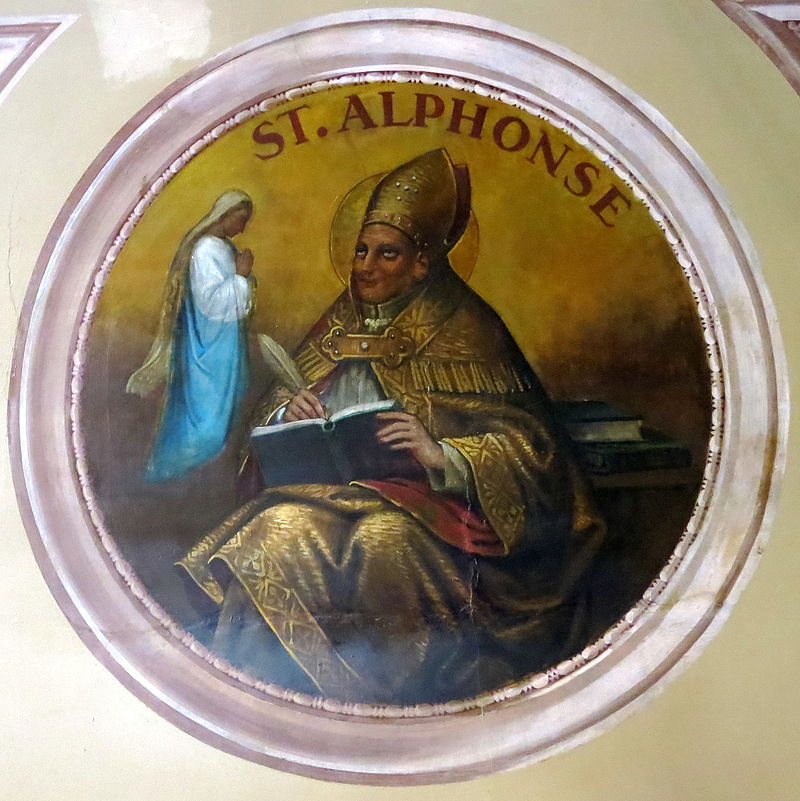 08 1 Old Saint Mary's Church (Cincinnati, Ohio) St. Alphonsus Liguori icon
