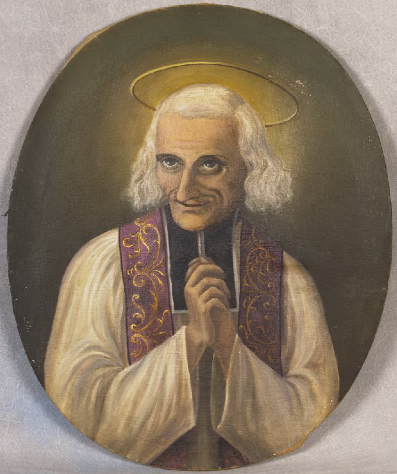 08 4 Ambito romagnolo sec. XVIII, Tela di San Giovanni Maria Vianney beweb