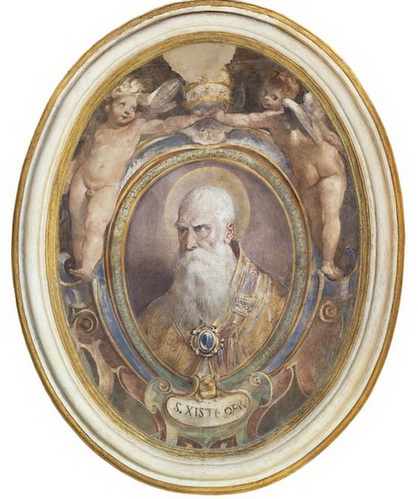 04 03 Cavalier dArpino Ritratto di San Sisto I
