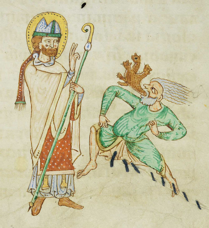 04 19 Leone IX passionario di Weissenau Codice Bodmer Detail