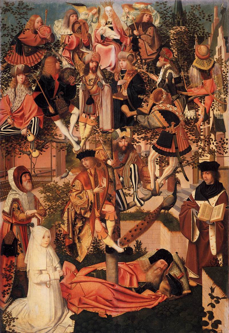 12 24 Jan Mostaert L'albero di Jesse