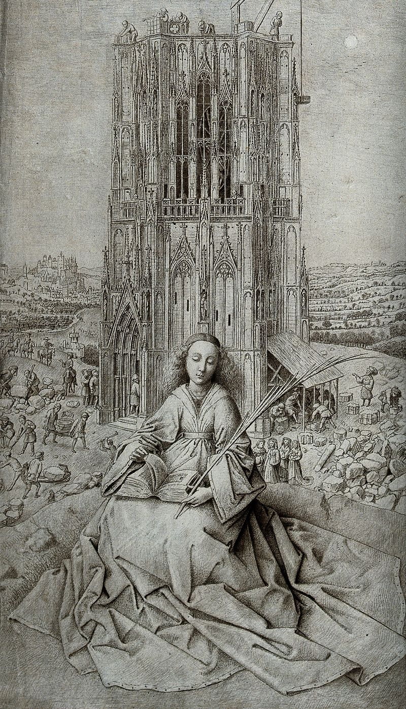 12 4 Santa Barbara Jan Van Eyck
