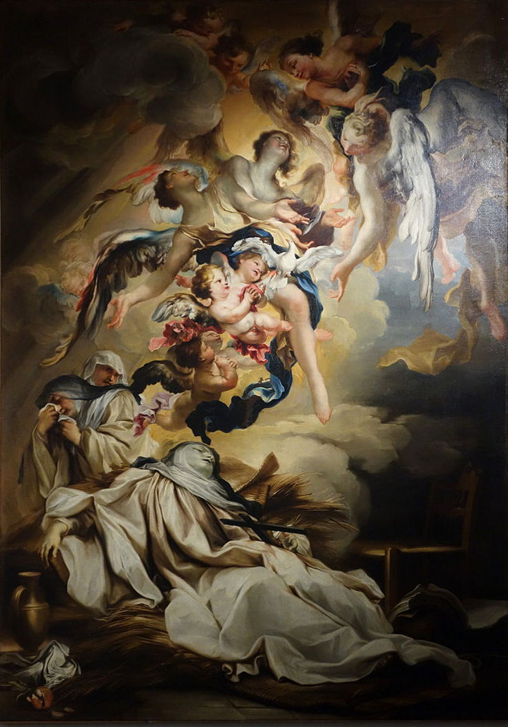 02 10 gregorio Ferrari Elevazione di santa Scolastica Museo Diocesano (Genova)