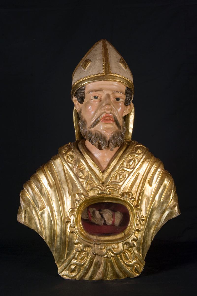 02 26 Bott. toscana sec. XVIII, Reliquiario a busto di San Faustiniano beweb