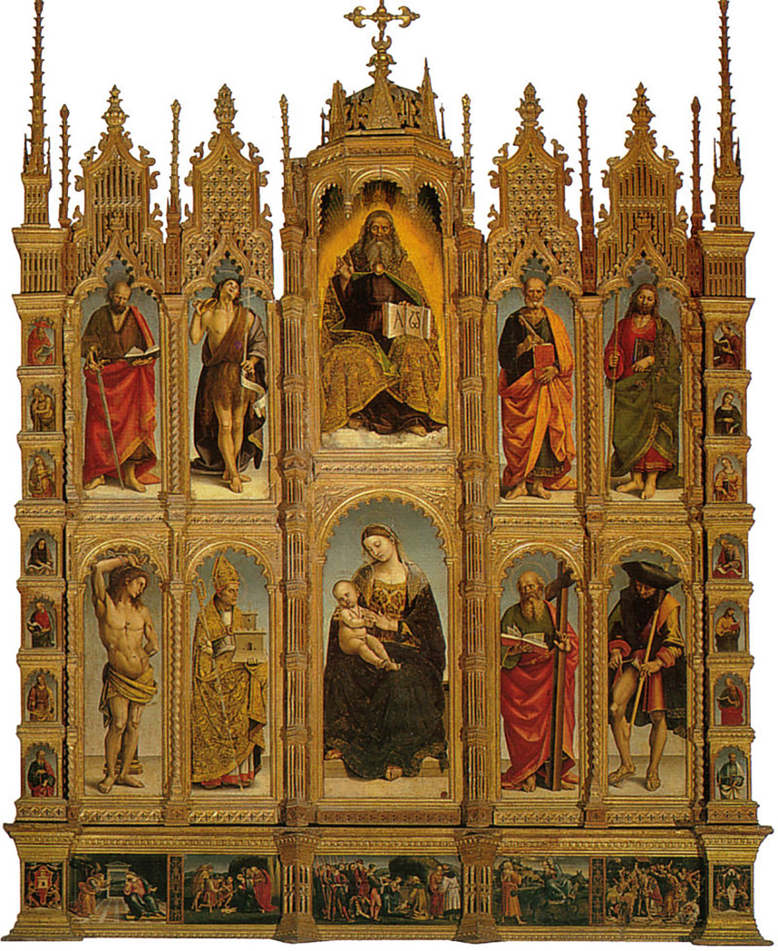 06 8 Polittico di San Medardo ad Arcevia, di Luca Signorelli
