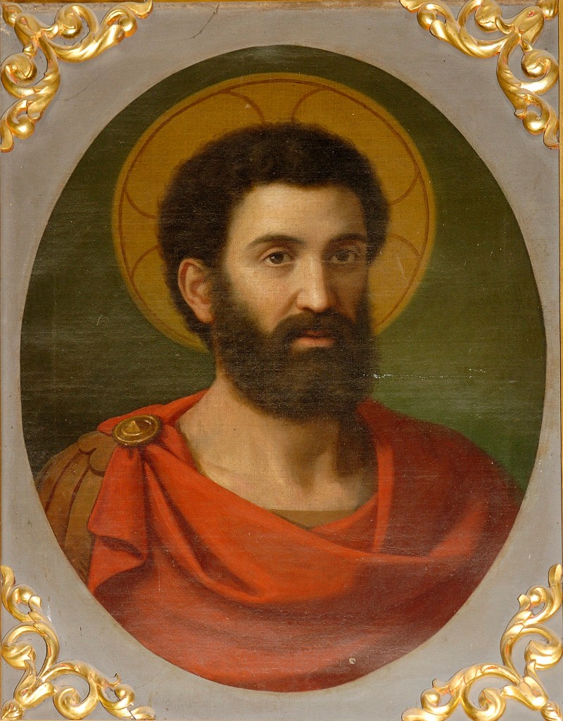 05 07 Bottega italiana sec. XIX, Ritratto di San Flavio martire