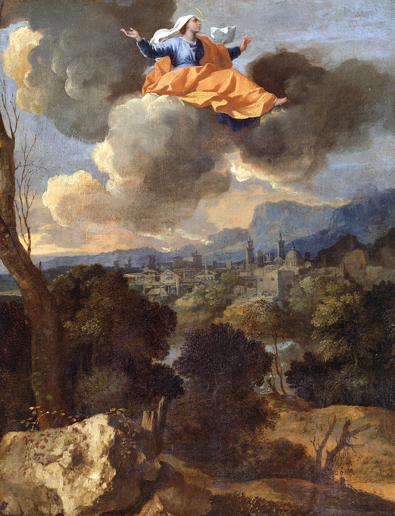 05 22 Poussin Traslazione di santa Rita da Cascia
