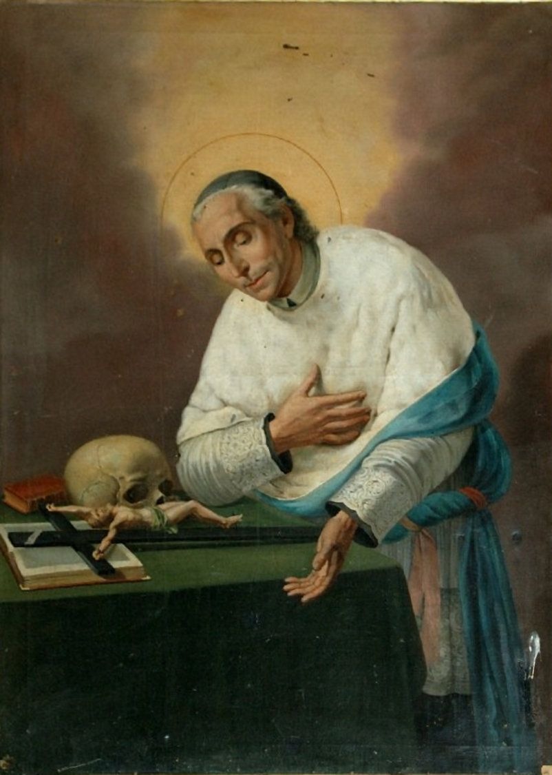 05 23 Lerica A. sec. XIX, Dipinto con San Giovanni Battista de Rossi beweb