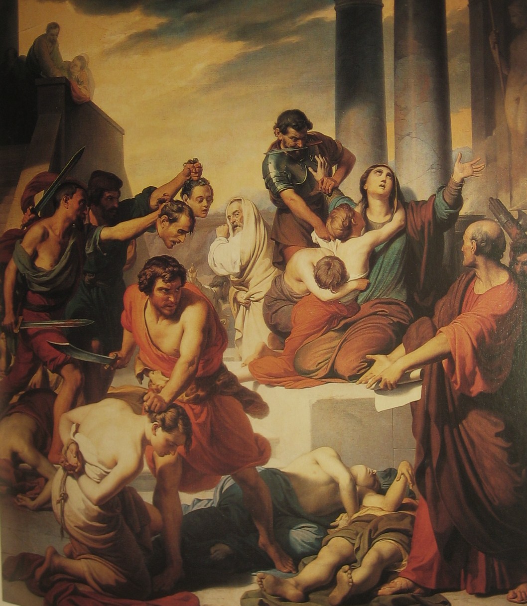 03 7 Francesco Coghetti, Martirio di Santa Felicita e dei suoi sette figli, Chiesa parrocchiale di Ranica, Bergamo