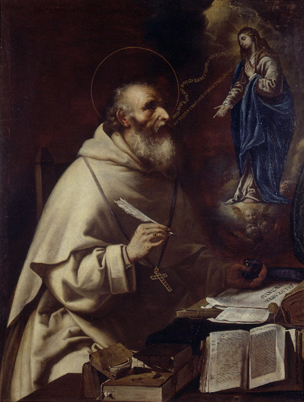 11 15 Vicente Salvador Gomez La Vergine appare a Sant Alberto Magno