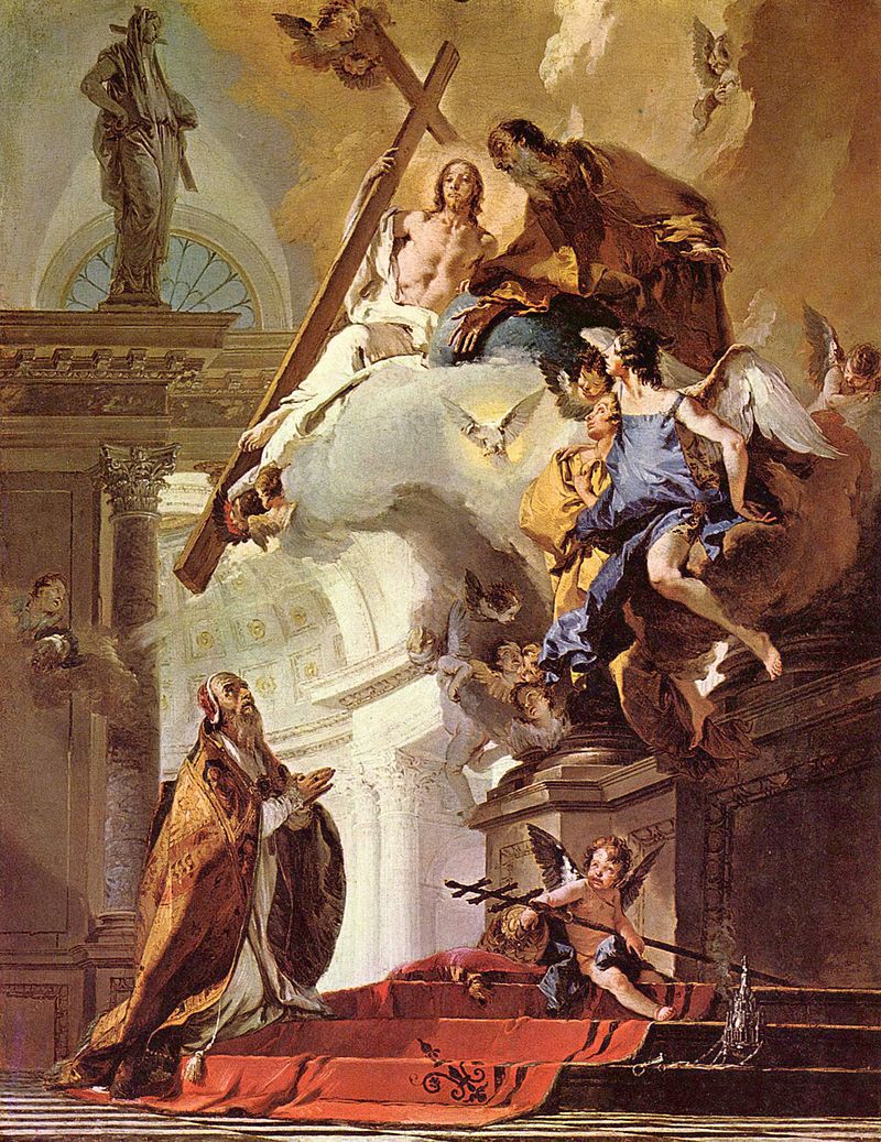 11 23 Tiepolo Giambattista Visione di san Clemente Londra National Gallery