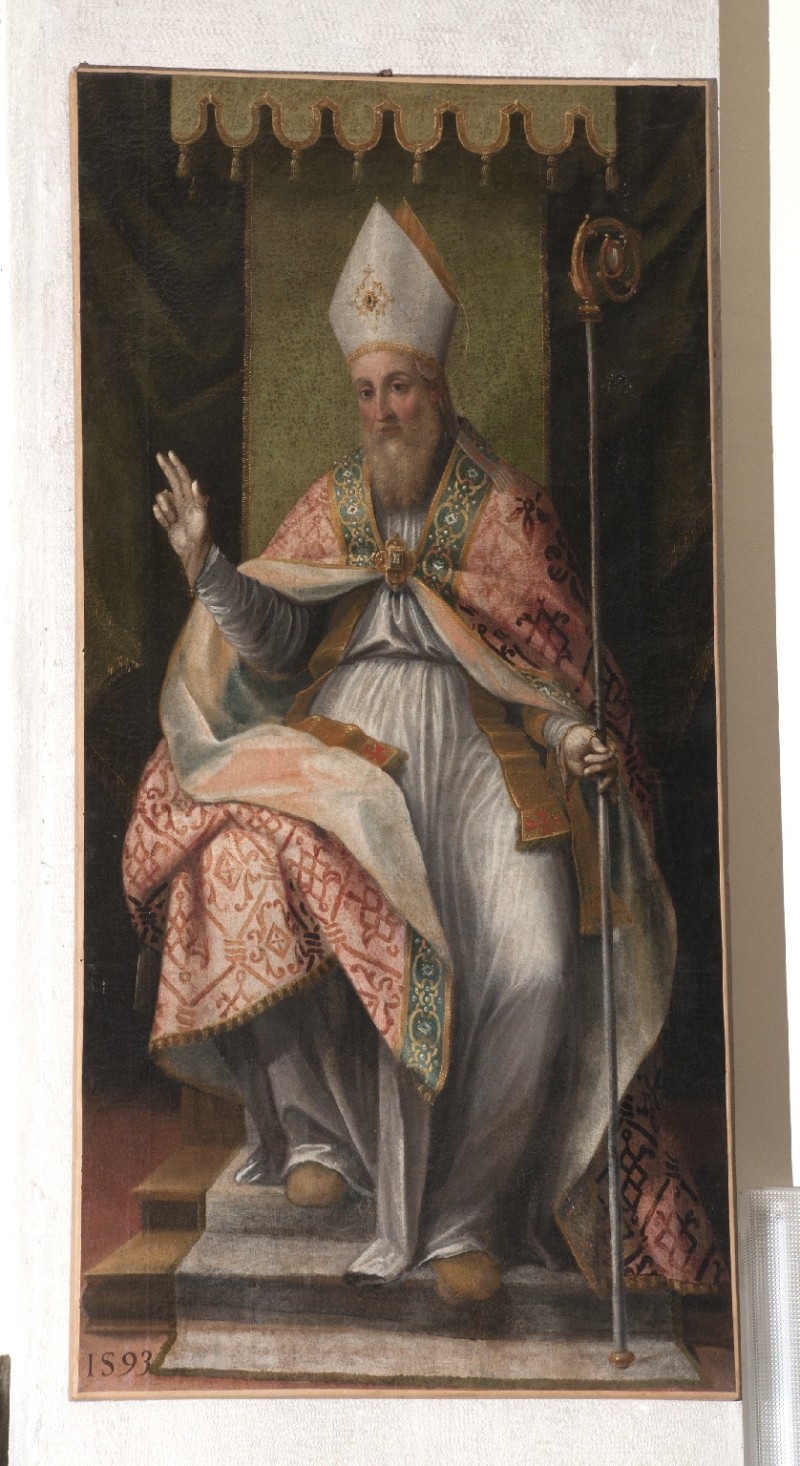 10 30 Ambito veneto pugliese (1593), Dipinto con San Germano vescovo