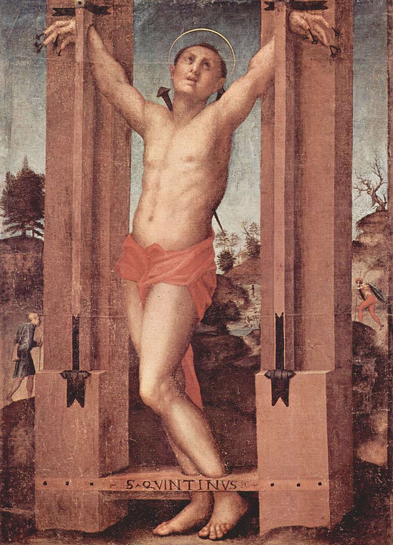 10 31 Martirio di san Quintino Jacopo Pontorno