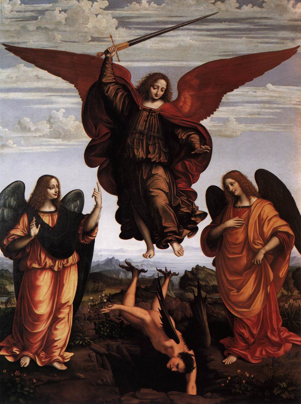09 29 I tre Arcangeli Pinacoteca di Brera, Milan