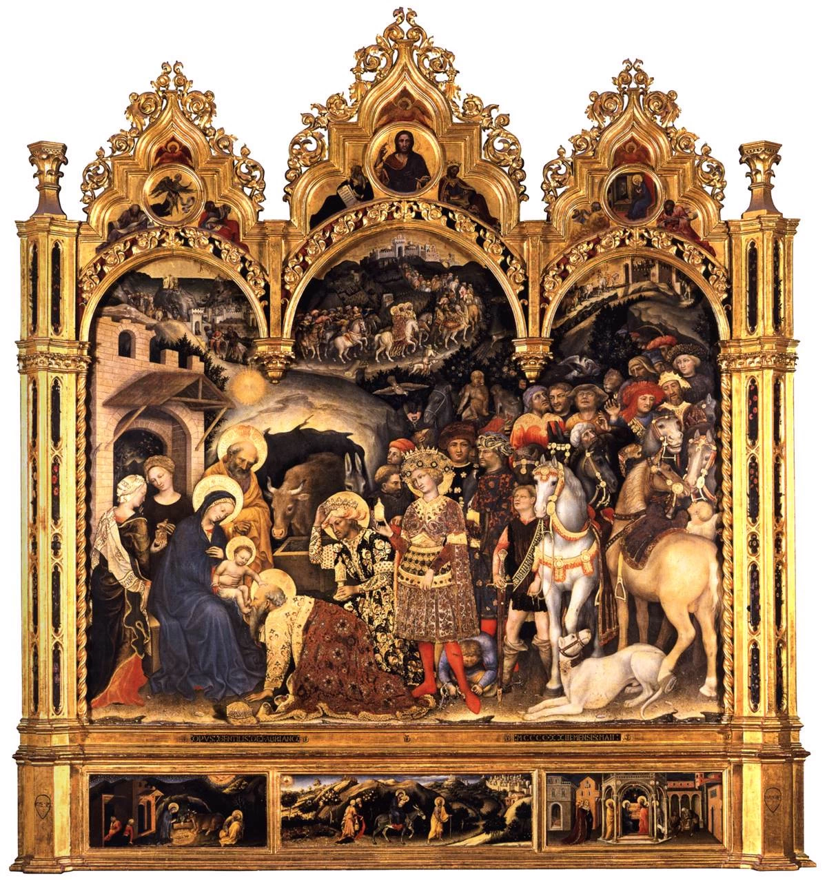124-Gentile da Fabriano-Galleria degli Uffizi, Firenze