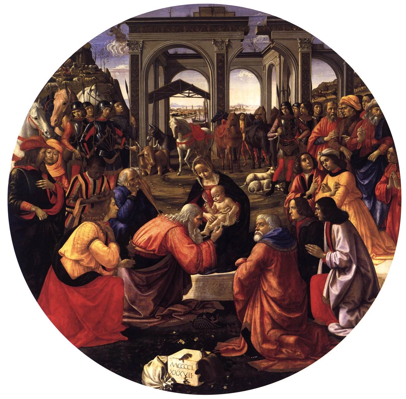128-Ghirlandaio Domenico-Galleria degli Uffizi, Firenze