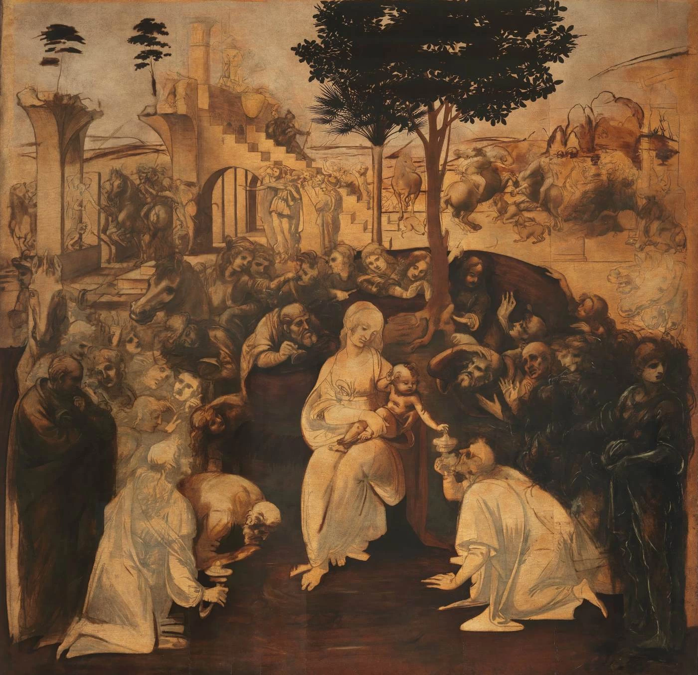 162-Leonardo da Vinci-Galleria degli Uffizi, Firenze