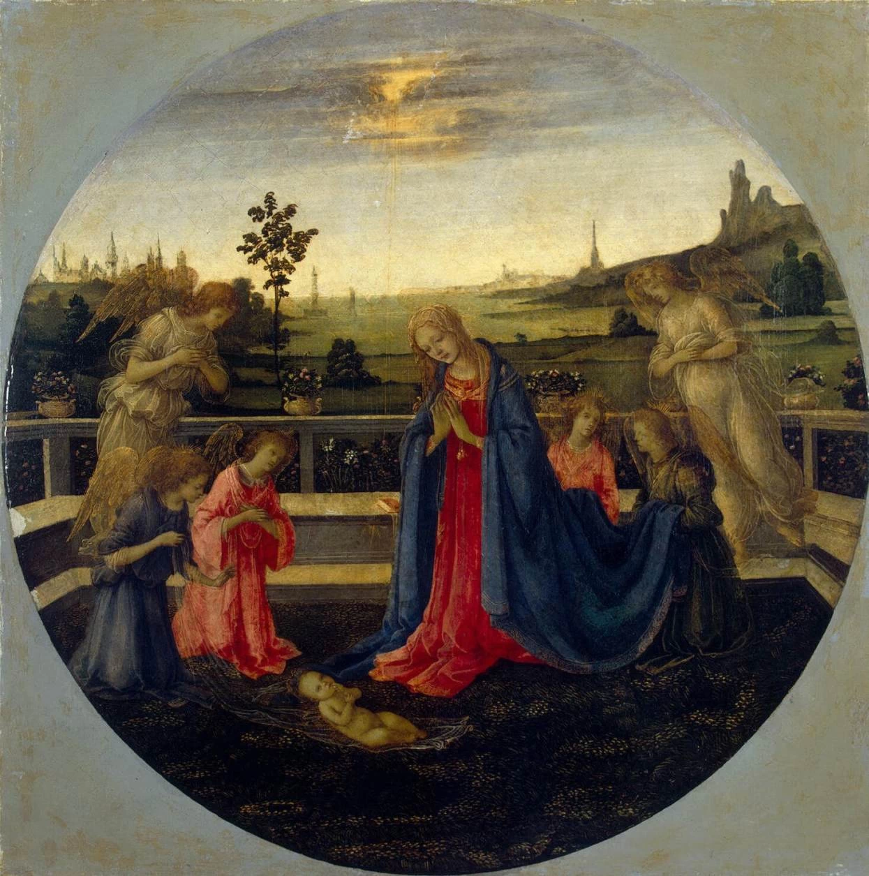 170-Lippi Filippo-The Hermitage, St. Petersburg