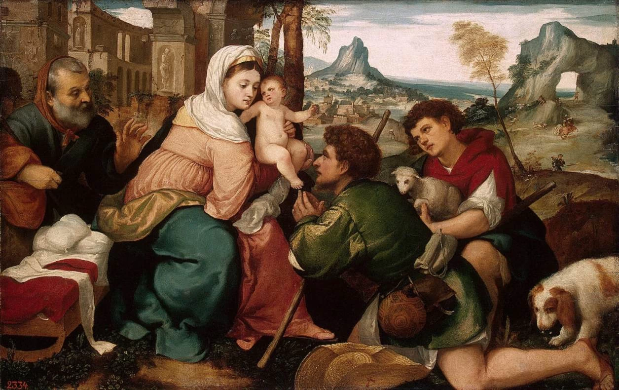 33-Bonifaccio Veronese-The Hermitage, St. Petersburg 