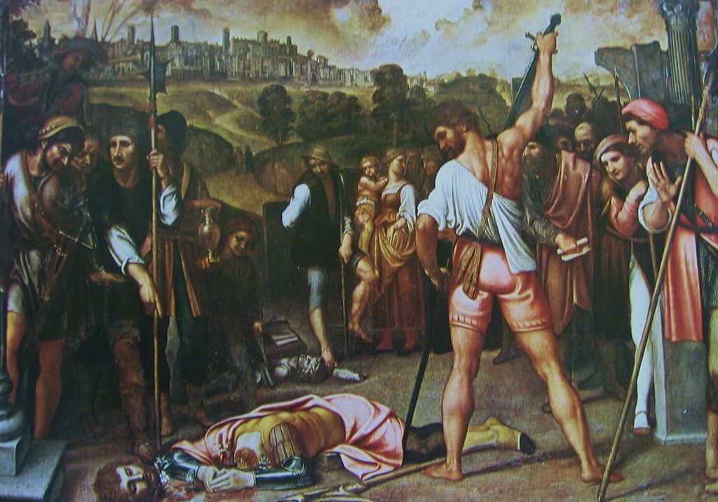 2 Enea Salmeggia, Martirio di S.Alessandro, esposto presso la Galleria dell'Accademia Carrara, Bergamo