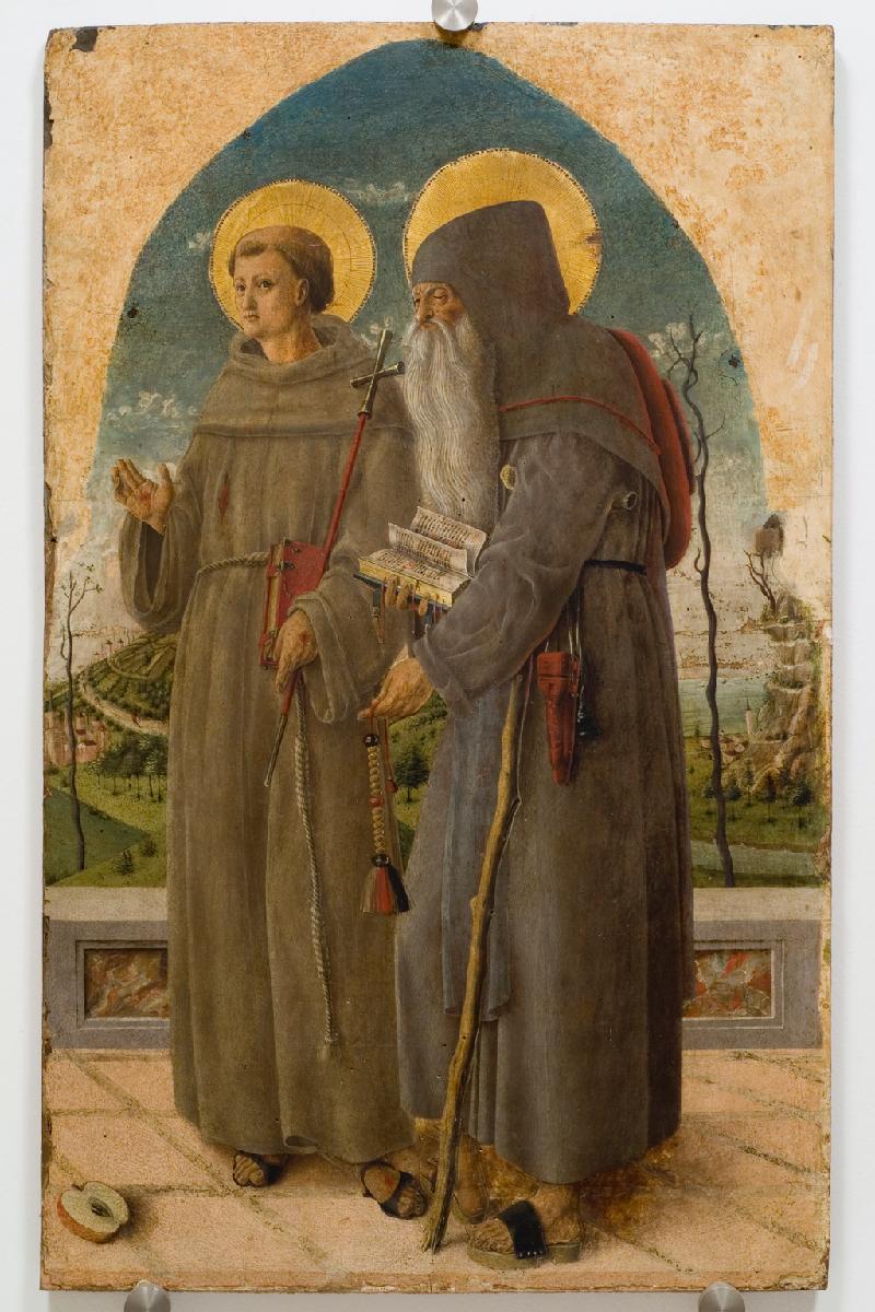 14-Schiavone-Chiulinovich G. (1457), San Francesco d'Assisi e Sant'Antonio abate-beweb