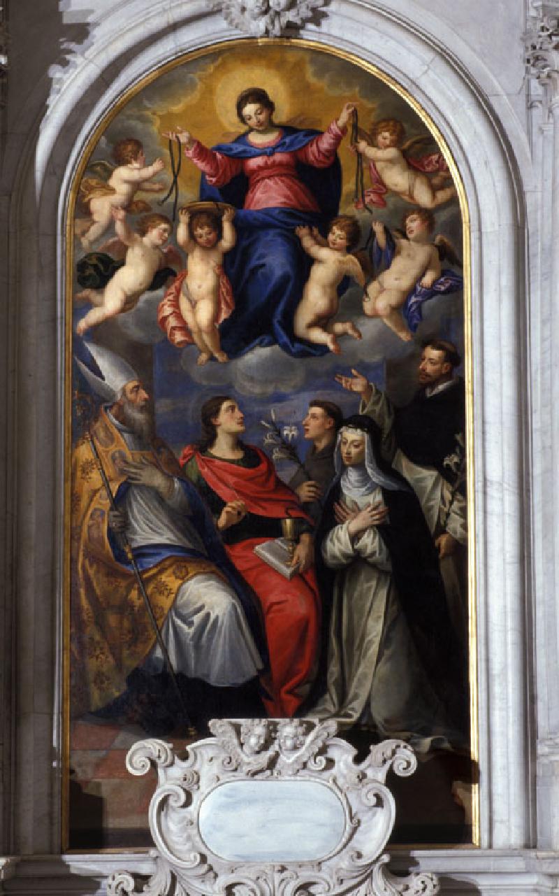 30-Ridolfi C. (1648 circa), Madonna della cintola e santi-beweb