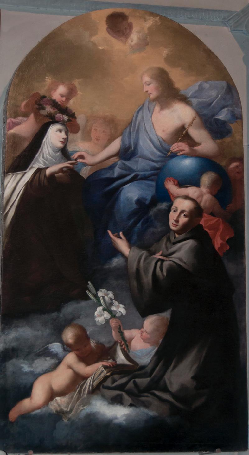 32-Dandini P. sec. XVII, Matrimonio mistico di Santa Maria Maddalena de' Pazzi-beweb