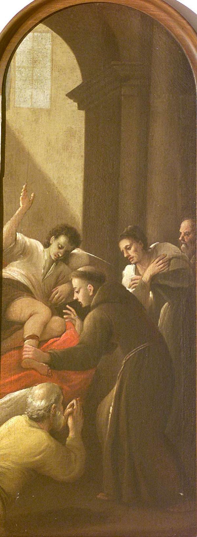 35-Cifrondi A. sec. XVIII, Sant'Antonio e il miracolo del piede risanato-beweb