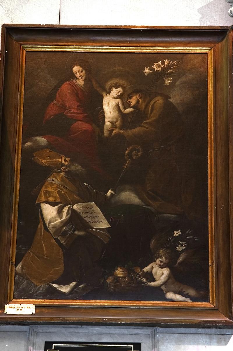 8-Crespi G.B. il Cerano sec. XVII, Madonna con Sant'Antonio di Padova e San Siro-beweb