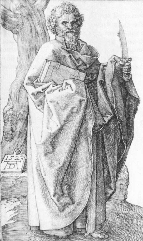 11-Durer, Albrecht-San Bartolomeo-Metropolitan Museum of Art, New York