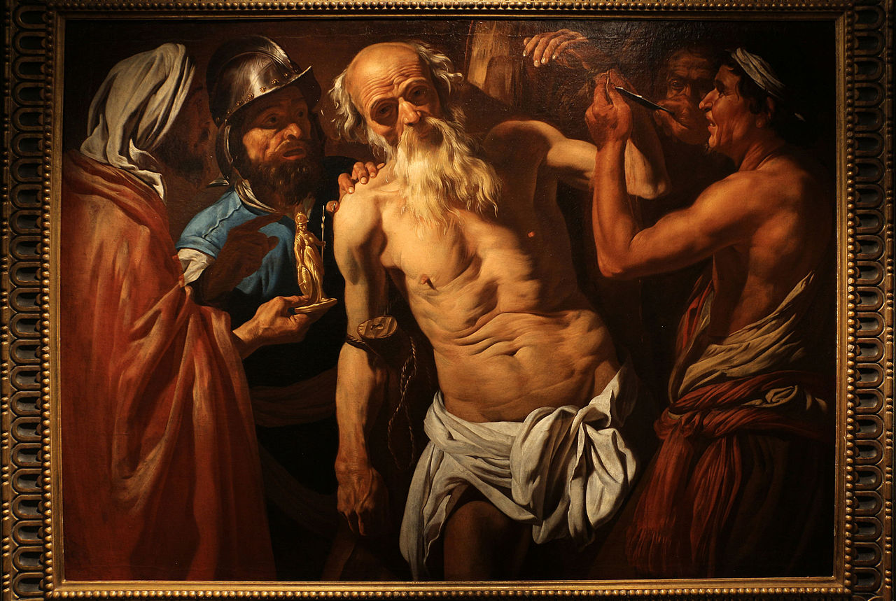 17-Matthias Stomer -Martirio di san Bartolomeo