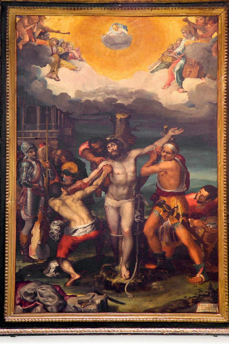 21-Allegretti C. (1608), Martirio di San Bartolomeo-beweb