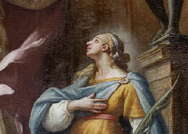 1 Bottega italiana sec. XVIII, Sant'Albano e Benedetta beweb p