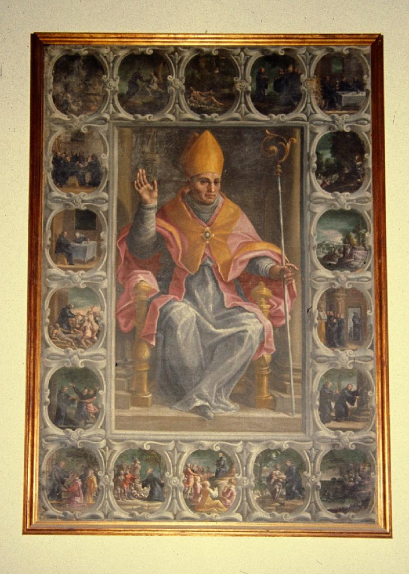 2 Bonfini M. sec. XVII, Pala di S. Benedetto da Norcia beweb