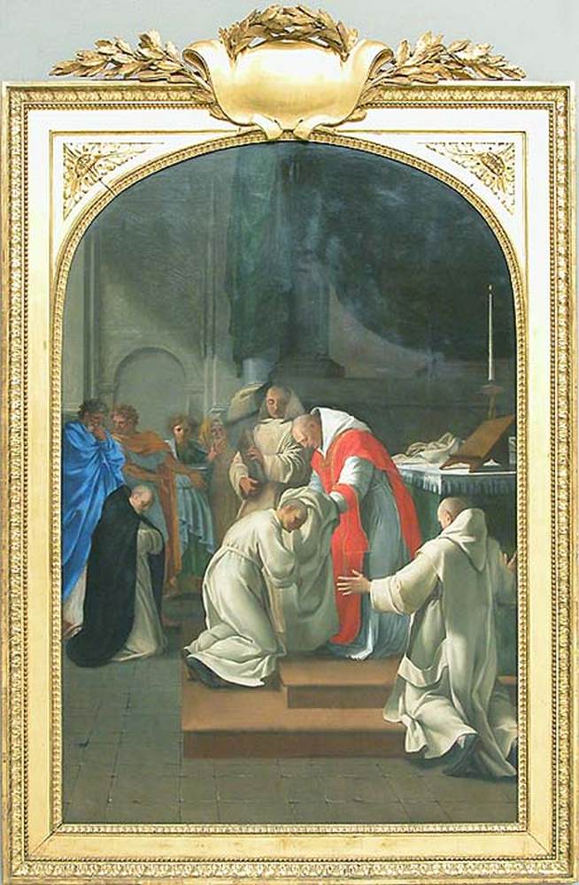 LE SUEUR, Eustache San Bruno ordina diversi monaci Musée du Louvre, Paris