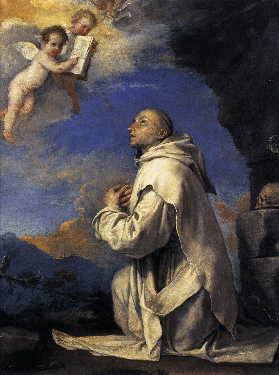RIBERA, Jusepe de La visione di San Bruno Museo e Gallerie Nazionali di Capodimonte, Naples