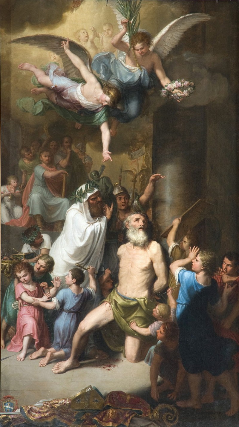 2 Tedeschi P. sec. XVIII, San Cassiano martirizzato beweb