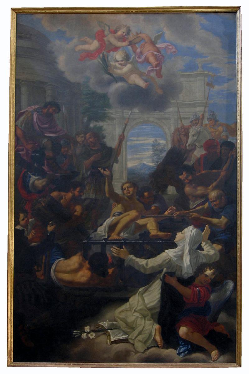 37 Montorselli D. sec. XVII, Visione di Santa Caterina da Siena Montalcino beweb